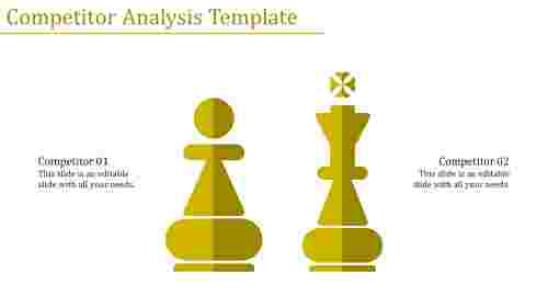competitor analysis template-Competitor Analysis Template-Yellow